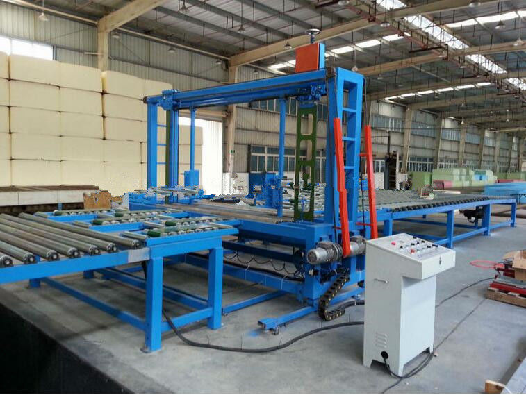 Polyurethane Foam Block Cutting Machine with Knife Belt Type / Saw Toothed Type