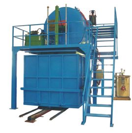 Automatic Recycled Foam Production Line With Steam Mix Crushed Foam With Glue