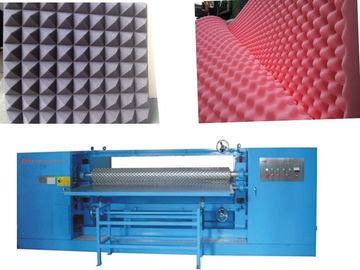 Polyurethane Foam CNC Auto Embossing Cutting Machine For Cushions / Packaging / Mats