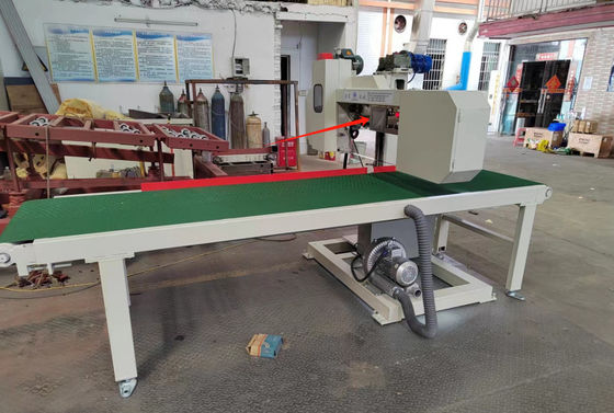 Fully Automatic Sponge Angle Cutting Machine , 7.94kw Horizontal Foam Cutting Machine