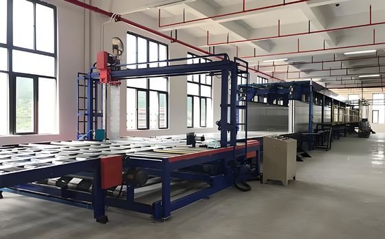 Automatic Glass Flow Meter Horizontal Foam Making Machine Up To 1300mm Height
