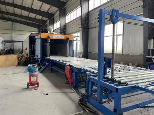 6kg/m3 Ultra-Low Density Continuous PU Foam Making Machine with 20HP Chiller System