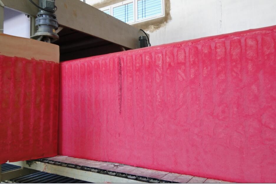 Horizontal Sponge Continuous Foaming Producing Line / Flexible Foam Making Machine