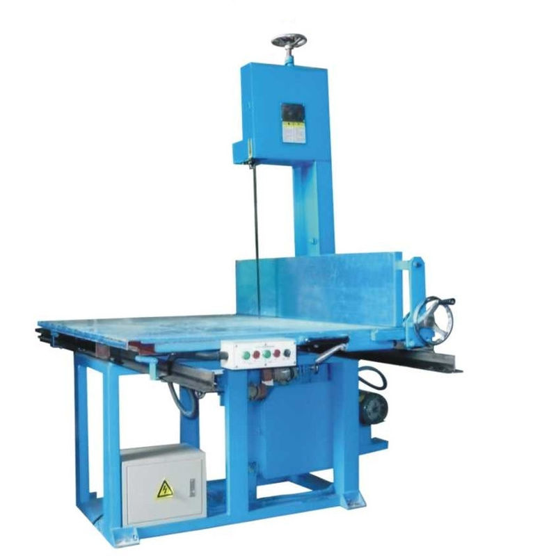 High Accuracy Vertical Sponge Foam Cutting CNC Machine For Special Shape Slicing Foam