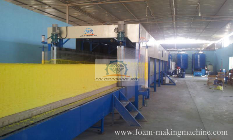 High Speed Memory Polyurethane Foam Machine , Soft Foam Plant Machinery