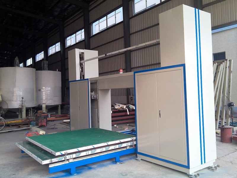 Adjustable Speed Horizontal Sponge Cutter Machine , Polyurethane Foam ...