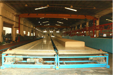 Full Automatic Sponge Production Line , PU Foam Manufacturing Machines 200~300L/min