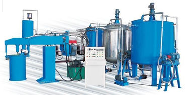 43kw Semi-Automatic Sponge Production Line For Foaming Mattress And Furniture